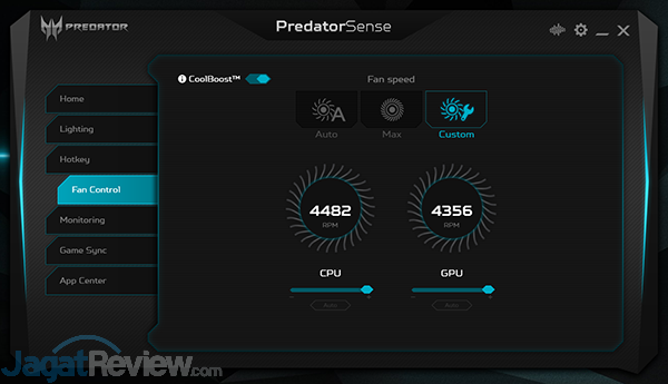 Acer Predator Helios 500 AMD PredatorSense 10