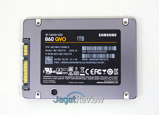 Review Strorage: SSD Samsung 860 QVO 1 TB 7 DSCF9170