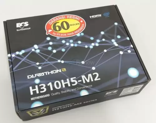 Hands-On Motherboard ECS H310H5-M2 3 IMAG2241