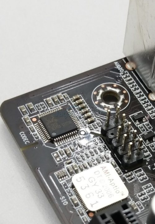Hands-On Motherboard ECS H310H5-M2 5 IMAG2267