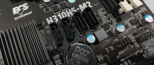 Hands-On Motherboard ECS H310H5-M2 3 IMAG2269