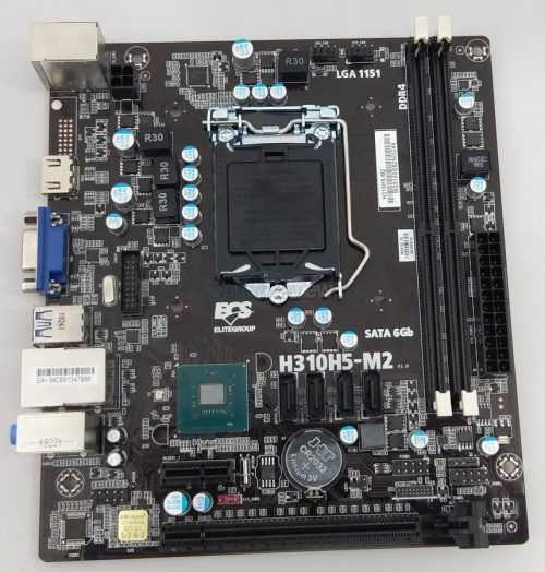 Hands-On Motherboard ECS H310H5-M2 1 IMAG2278