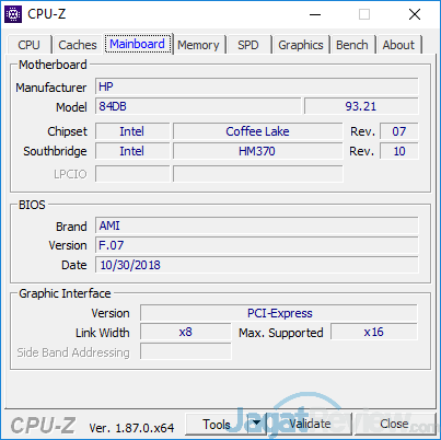 Review Laptop Gaming: Omen by HP 15-dc0037TX 3 Omen by HP 15 dc0037tx CPUZ 02