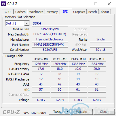 Review Laptop Gaming: Dell G7 15 7588 (GTX 1060) 5 Dell G7 15 7588 CPUZ 04