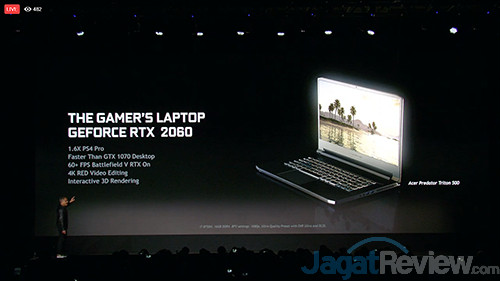 VGA NVIDIA GeForce RTX 20 Series Tiba di 40+ Model Laptop Gaming Terbaru 4 NVIDIA CES 2019 RTX Laptop 03