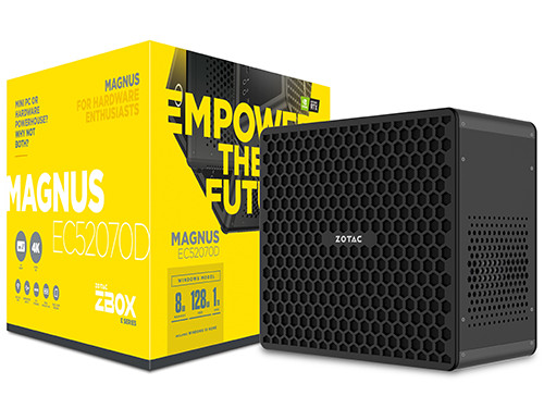 Zotac Rilis PC Mungil Terbaru dengan CPU 6-Core & VGA RTX 2070 1 ZBox Magnus EC52070D 01