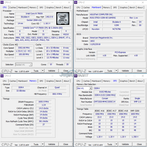 Corsair Dominator Platinum RGB XMP