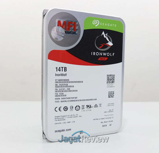 Review Storage: HDD Seagate IronWolf 14TB 2 DSCF8359