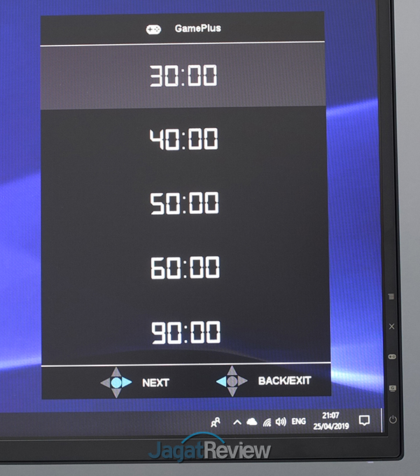 Hands-On Review Monitor: ASUS VG278QR 4 002 Game Plus Mode Timer VG278QR