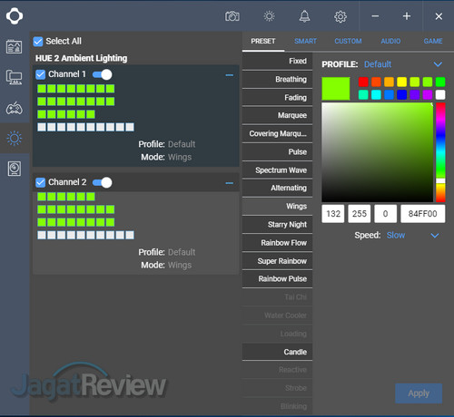 Hands-On Review NZXT HUE2 Ambient RGB Lighting Kit 9 NZXT CAM 02