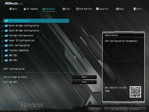 Hands-On Review ASRock B450M Steel Legend 4 ASRock B450M Steel Legend BIOS 04