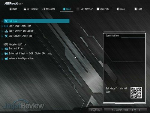 Hands-On Review ASRock B450M Steel Legend 5 ASRock B450M Steel Legend BIOS 05