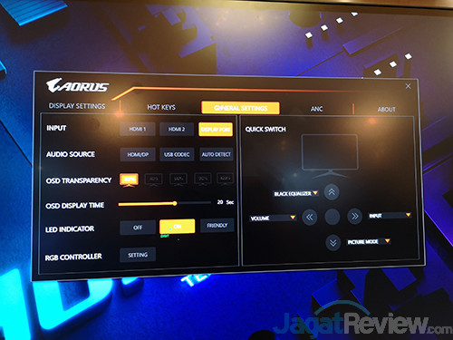 Computex 2019: Mengenal Gigabyte Aorus Tactical Gaming Monitor 07