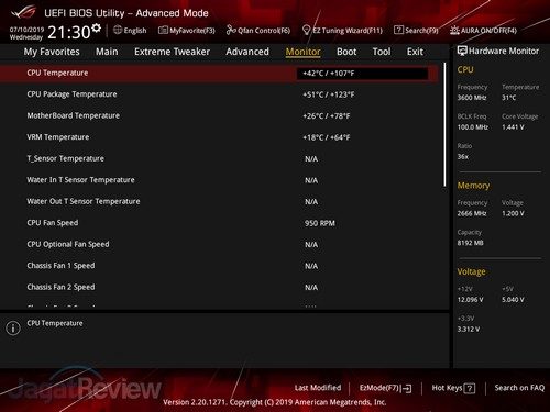 ASUS ROG Crosshair VIII Hero WiFi BIOS 04