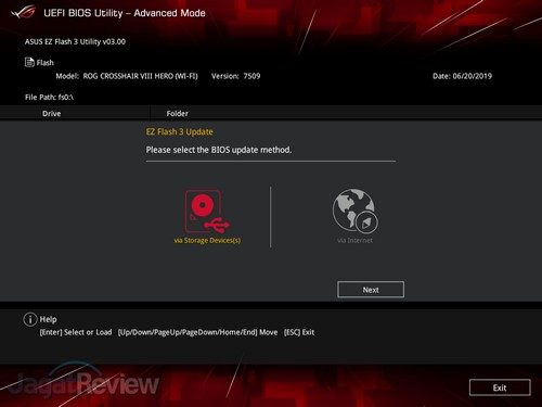 ASUS ROG Crosshair VIII Hero WiFi BIOS 06