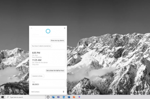 cortana windows 10 new