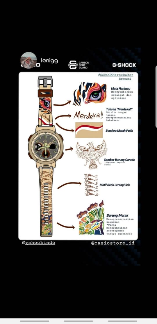 Direct Release: G-SHOCK Mengajak Indonesia untuk Merdeka Berkreasi bersama GA-2000 2 contoh desain 3