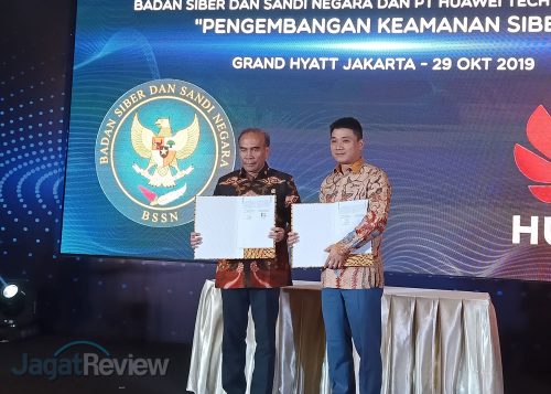 Huawei Dukung BSSN Untuk Peningkatan Kapasitas Bidang Keamanan Siber 1 BSSN x Huawei