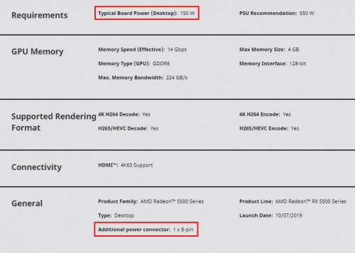 RX5500 UpdatePower