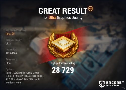Test : World of Tanks enCore RT Demo - Ray Tracing untuk Semua GPU? 3 WoT encoreRT 12s