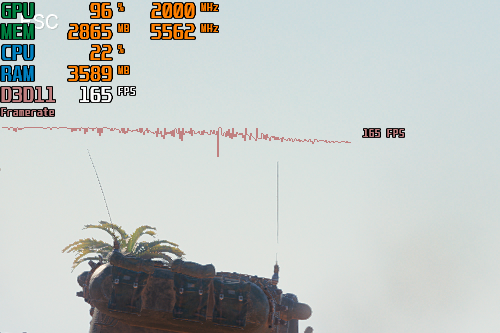 Test : World of Tanks enCore RT Demo - Ray Tracing untuk Semua GPU? 4 WoT encoreRT CPULoad 0 7960X