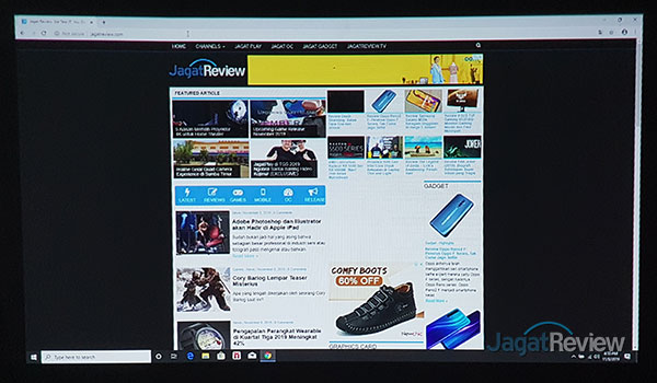 Hands-On Review Proyektor Portable: ViewSonic M1+ 9 situs gelap