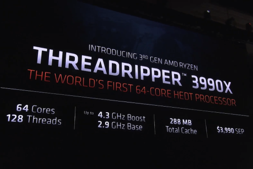 AMD CES 2020: Ryzen Threadripper 3990X 64-Core 128-Thread Diumumkan, Harga 3990 USD 6 3990X 1