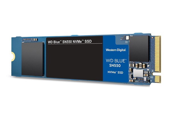 WD Blue SN550 SSD hero