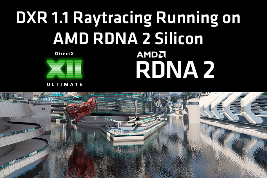 AMD teases RDNA 2 silicon running DirectX 12 Ultimate ray tracing demo