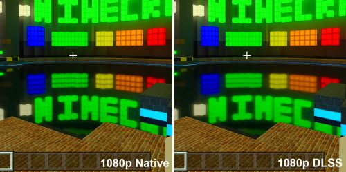 MinecraftRTX TEST 1080p DLSS ONvsOFF