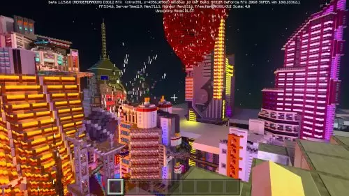 MinecraftRTX TEST RenderDistance 24