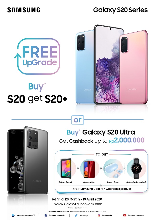 Direct Release: Tips Tetap Sehat Selama #DirumahAja bersama Samsung Galaxy S20 1 Upgrade Day Promo