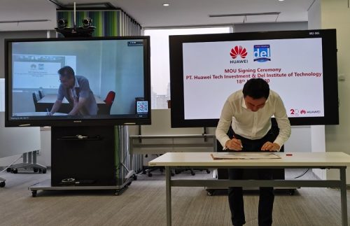 Direct Release: Huawei Dukung Penerapan Solusi TIK untuk Akselerasi Transformasi Digital dan Peningkatan Kompetensi Institut Teknologi Del Sumatera Utara 1 Mou Signing Ceremony Image