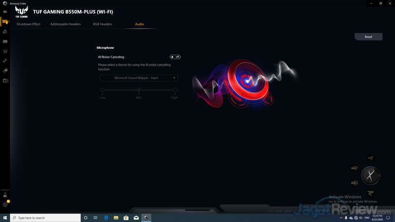 10F AINOISECANELLING DISABLED