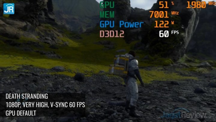 Death Stranding Power Limit 100 V Sync 60