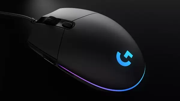 G102 LIGHTSYNC Black Top Angle