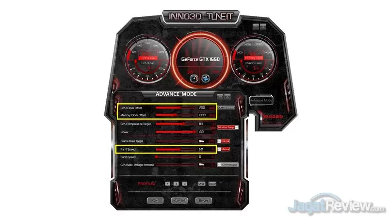 Menjajal GeForce GTX 1650 GDDR6: GTA V 100 FPS Hanya Sekitar 100W? 7 OC SETTING TUNEIT highlight