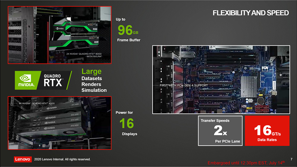 ThinkStation P620 Internal Details 02