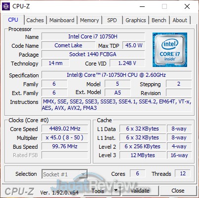 CPUZ CPU 2