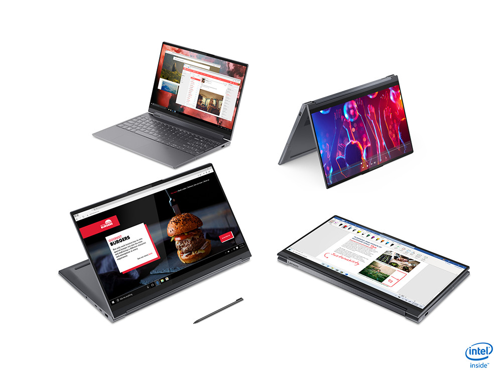 Lenovo Yoga 9i Modes