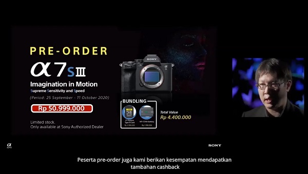 Didukung Sensitivitas Tinggi, Sony Hadirkan Alpha 7S III di Indonesia 3 Screenshot 20200925 134751740