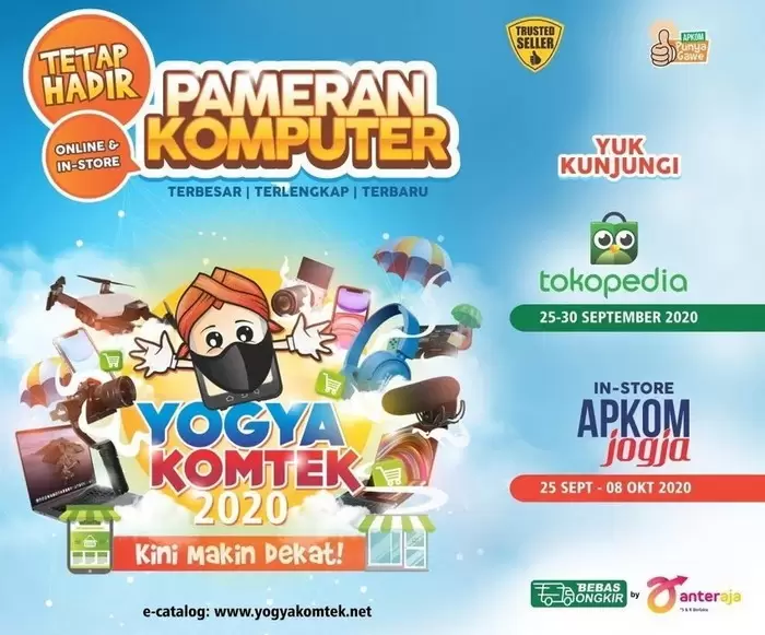 YOGYAKOMTEK 2020 Digelar Online di Tokopedia 5 YOGYAKOMTEK 2020