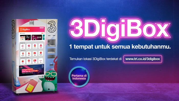 Kurangi Kontak Fisik, 3 Luncurkan Layanan 3DigiBox 5 3Digibox IND 1