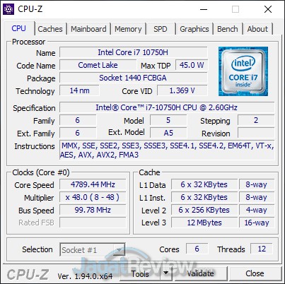 CPUZ CPU 4