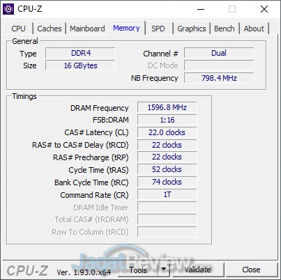 CPUZ Memory 2