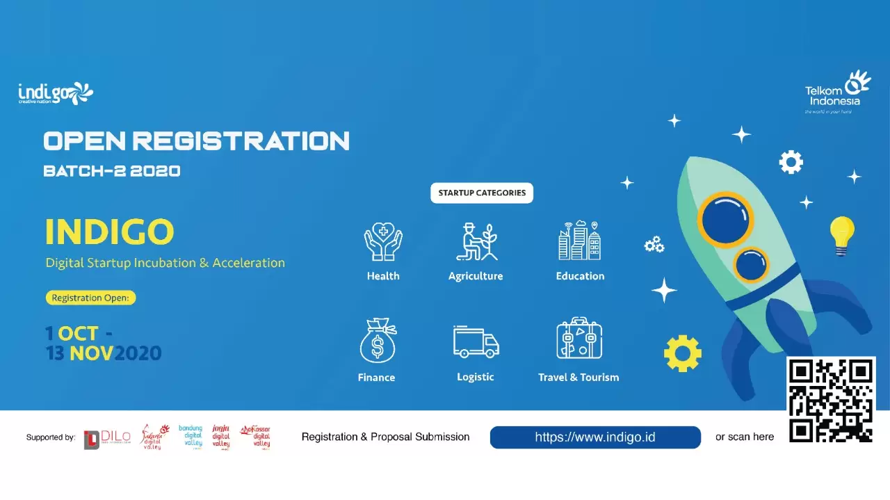 Telkom Indigo Batch 2 Startup Inkubator