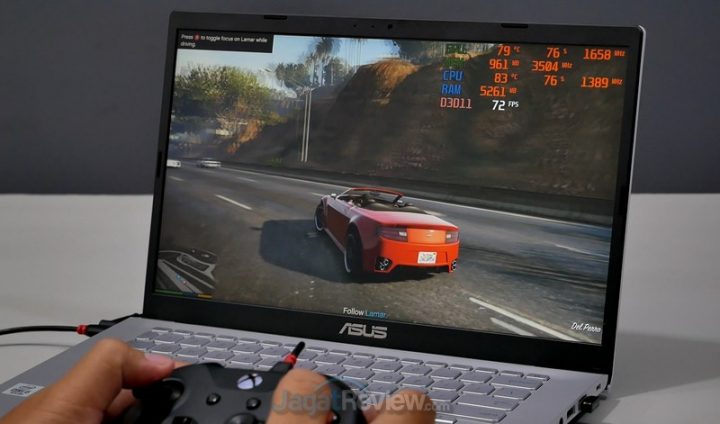 Review ASUS VivoBook 14 A409JP: Murah dengan Core i5 dan GeForce MX330 11 asus vivobook 14 game test 4