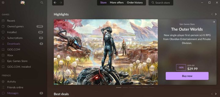 GOG Galaxy 2.0 Akan Mungkinkan Gamer Beli dari “Toko” Lain 13 gog galaxy 2 egs
