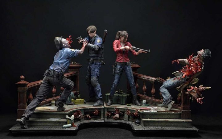 Resident Evil 2 Remake Dapatkan Sepasang Figure Seharga 40 Juta Rupiah 1 re figure