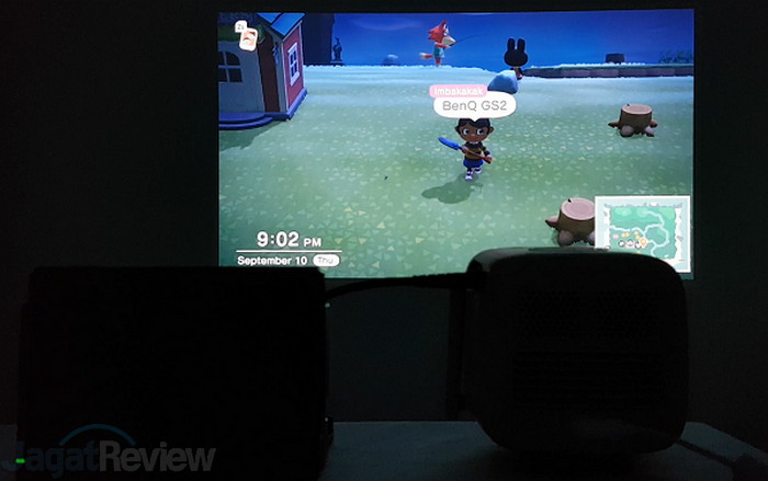 review proyektor mini BenQ GS2 4